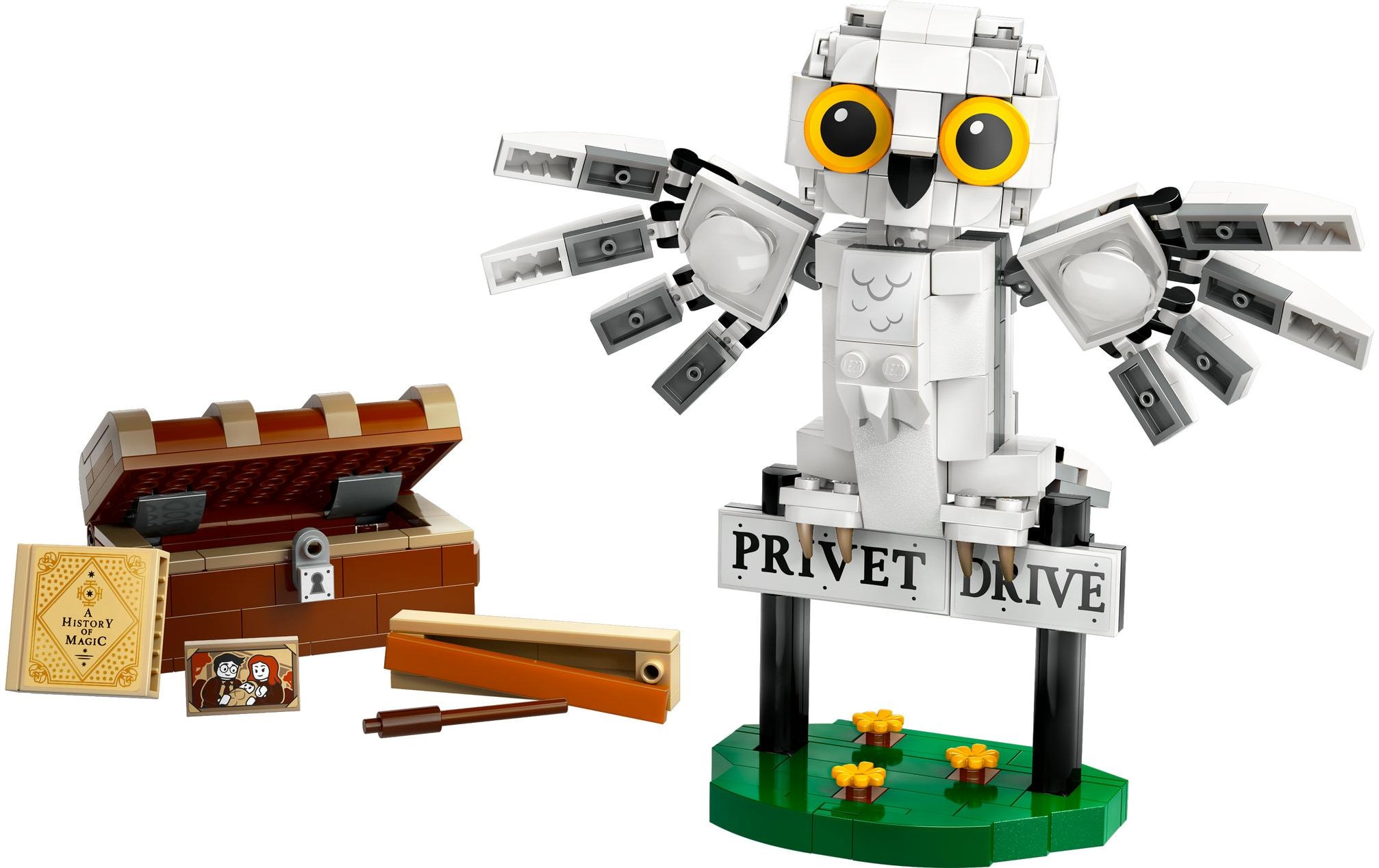 LEGO® Spielbausteine »Harry Potter Hedwig im Ligusterweg 4 76425«