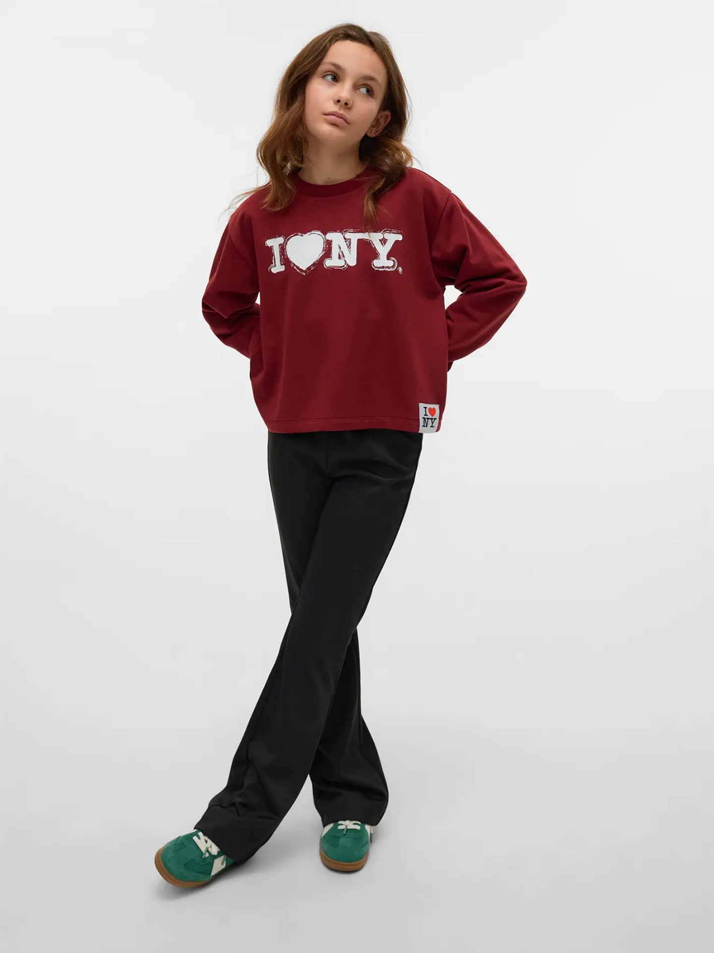 Luccakamma Mid Waist Flared Pant