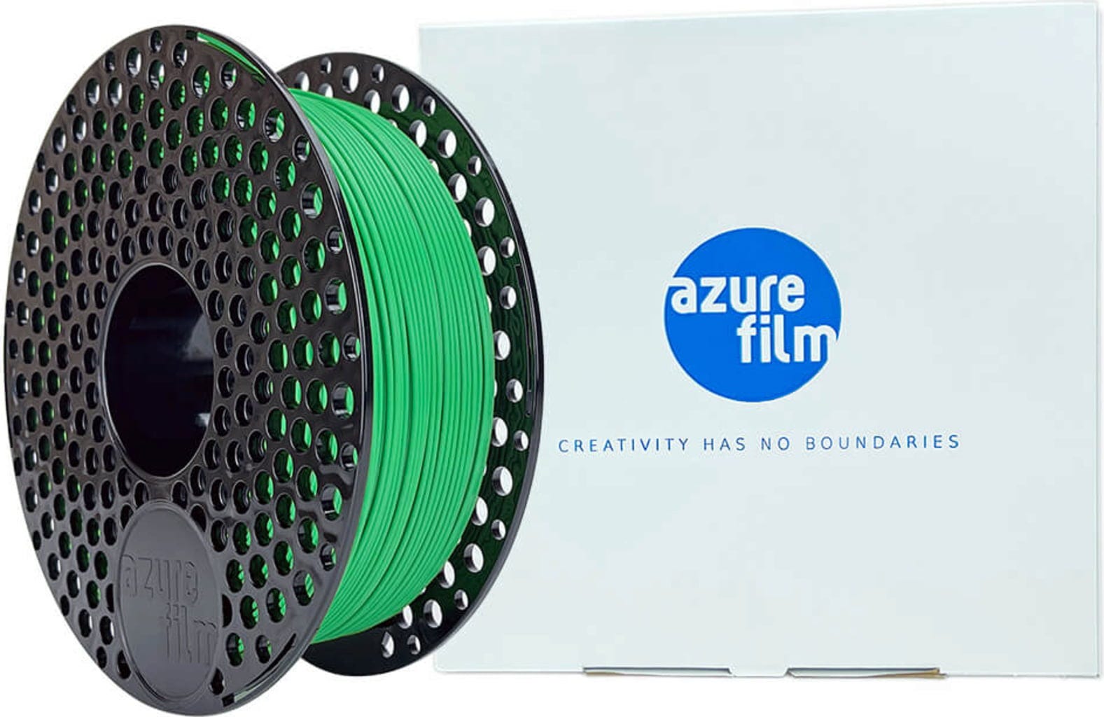 AzureFilm  ASA Grün, 1,75 mm / 1000 g (1 kg)    Hitze- und witterungsbeständiges Filament