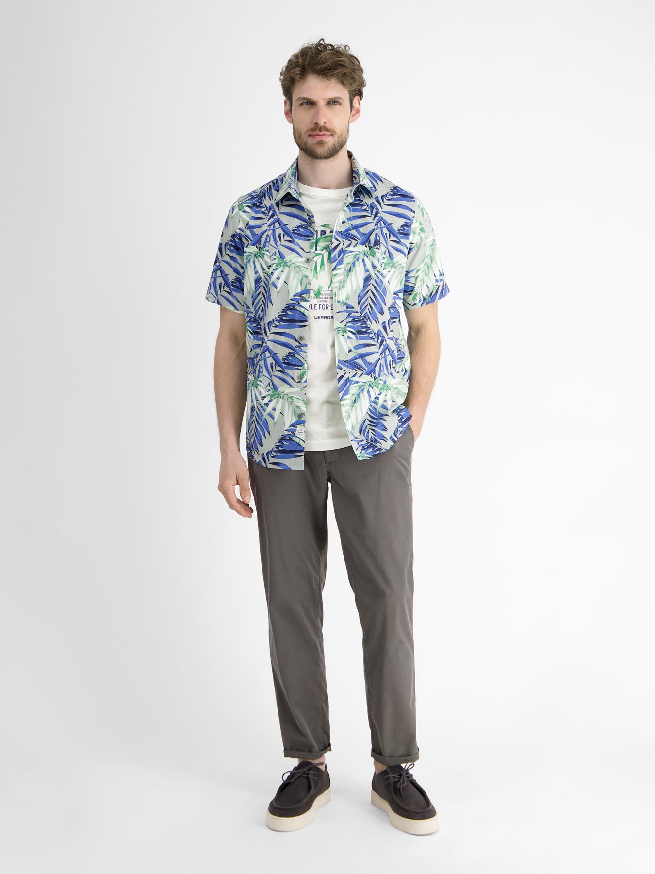 Herren T-Shirt mit Brustprint