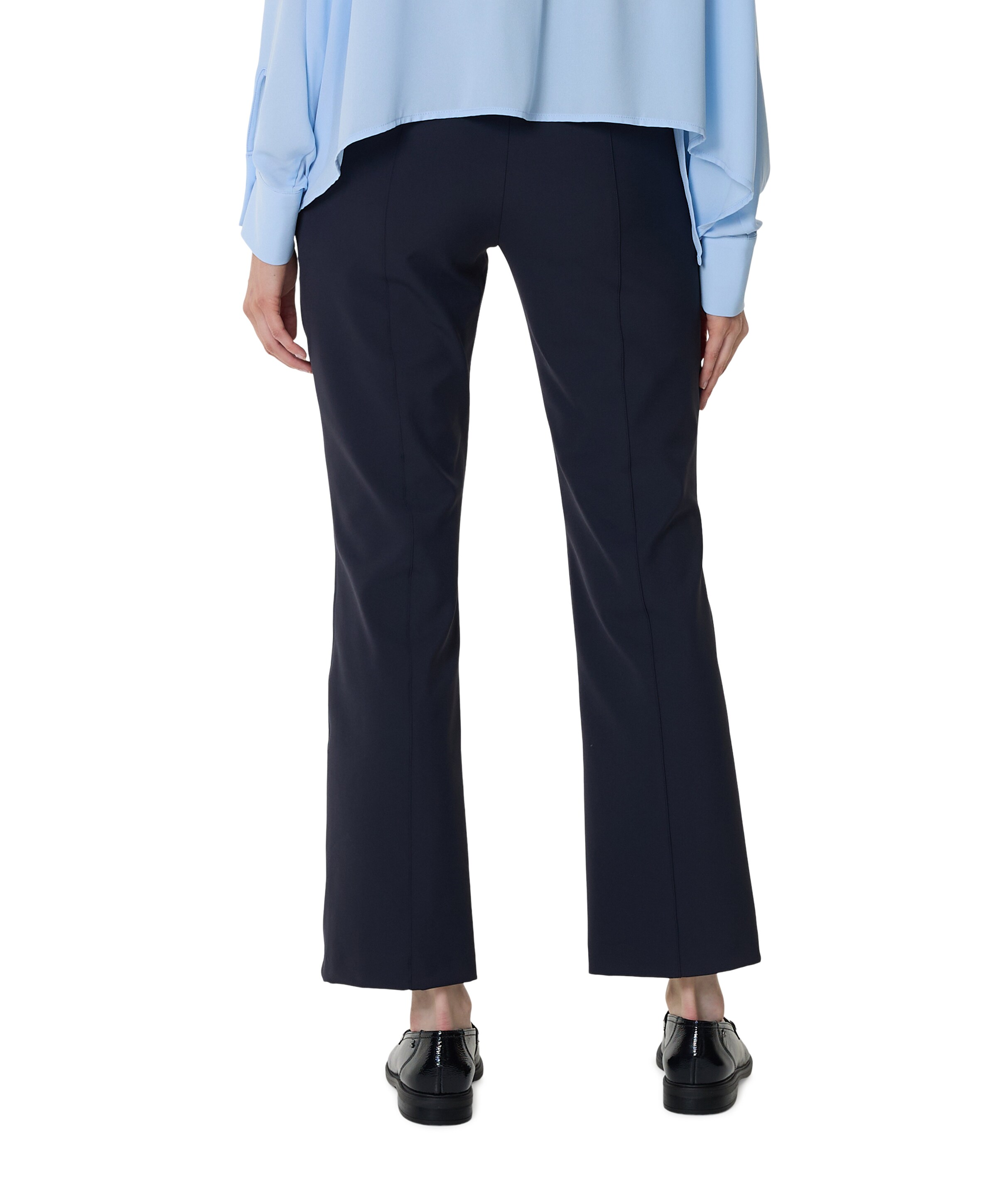 Cambio Farah patched pocket dames broek blauw