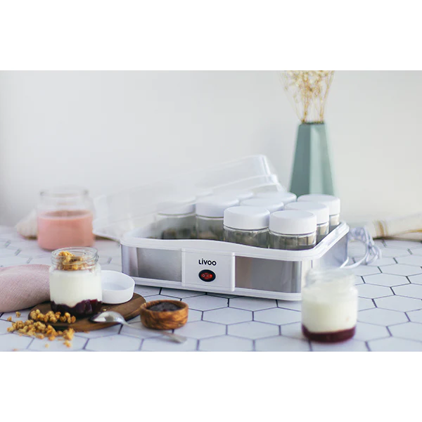 Yaourtière fromagère 12 pots DOP156 Livoo