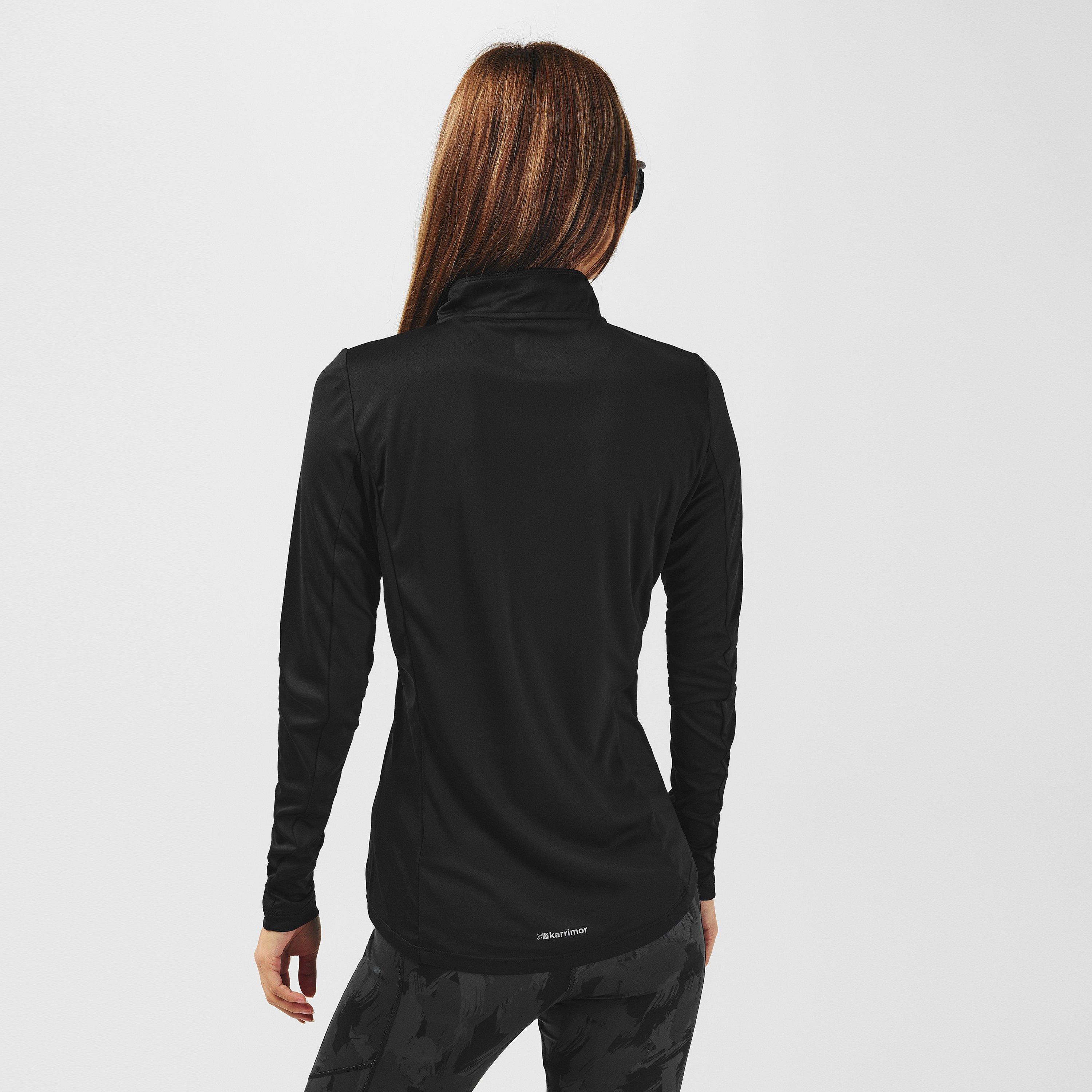 Karrimor LongsleevequarterZip Top Ladies