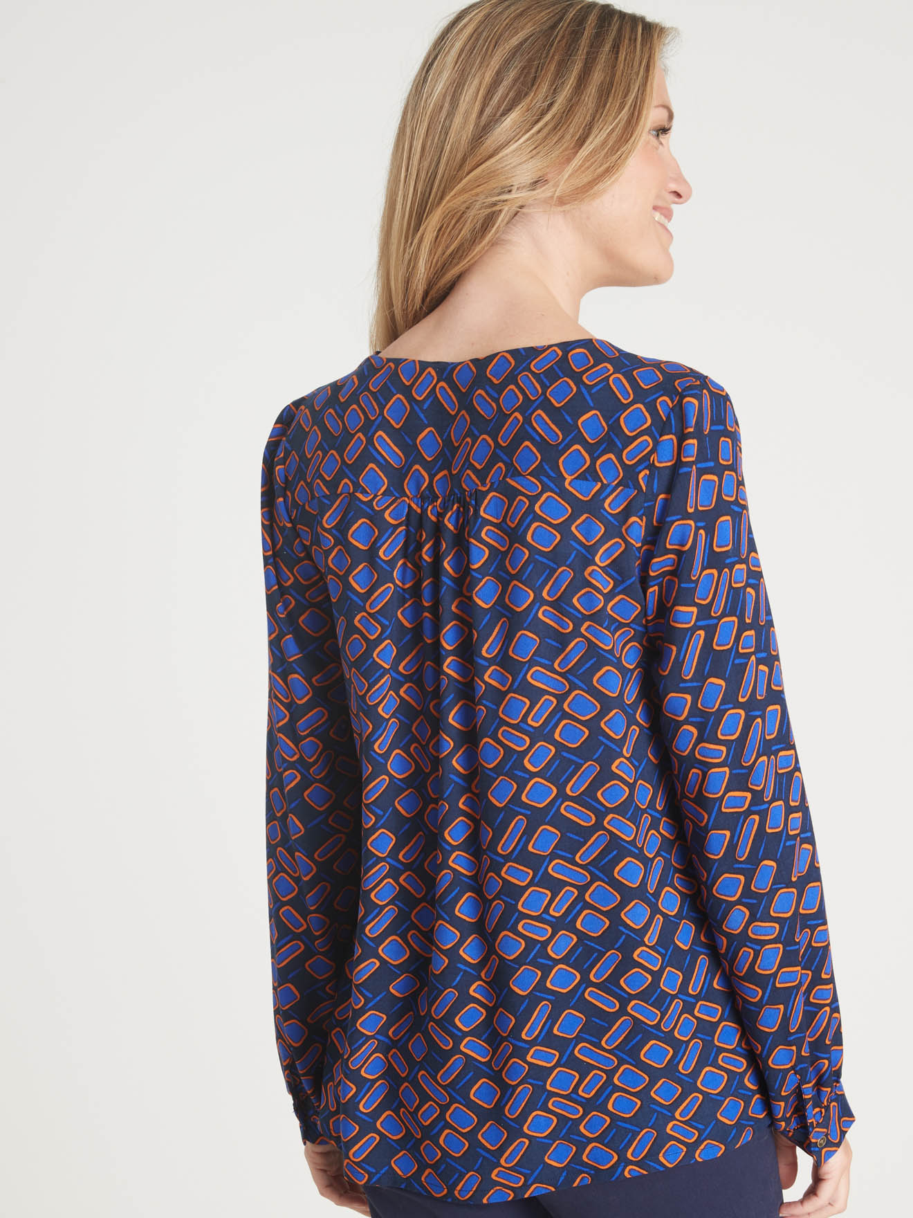 Blouse fluide encolure V