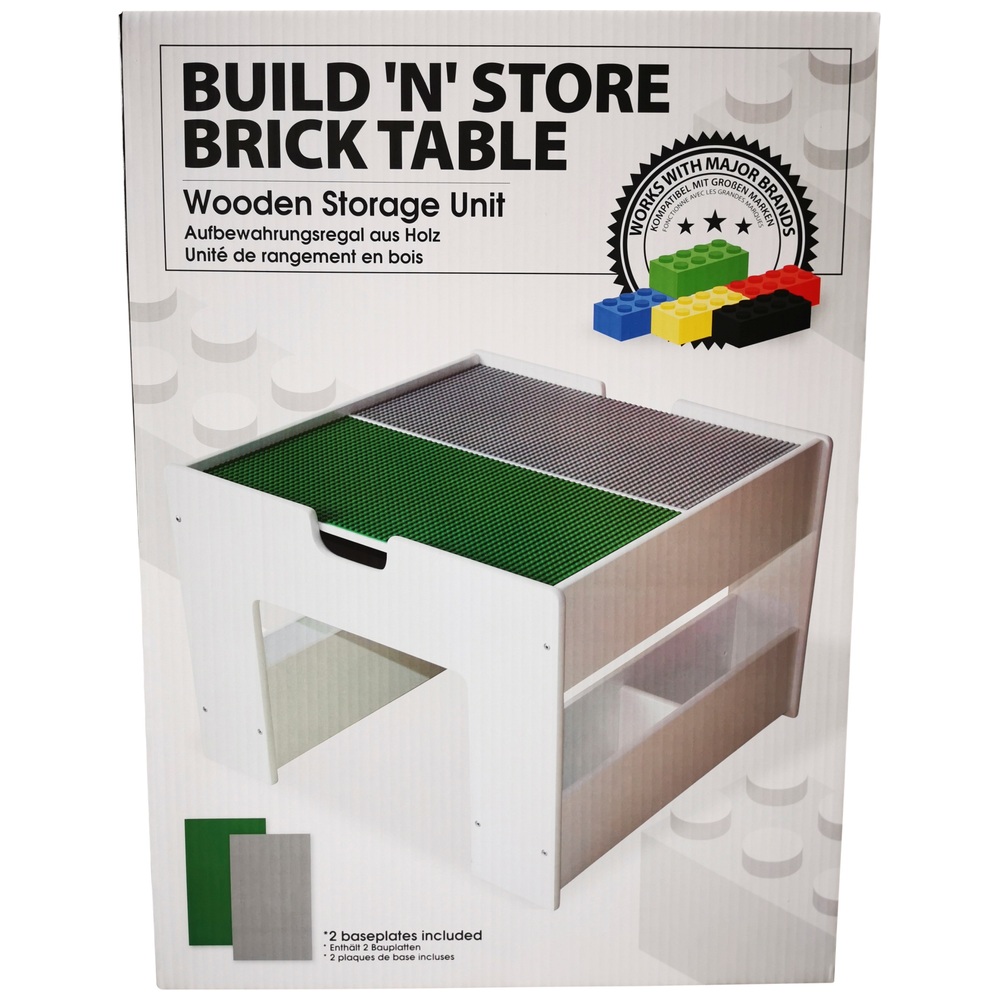 Build 'n Store Aufbewahrungstisch aus Holz
