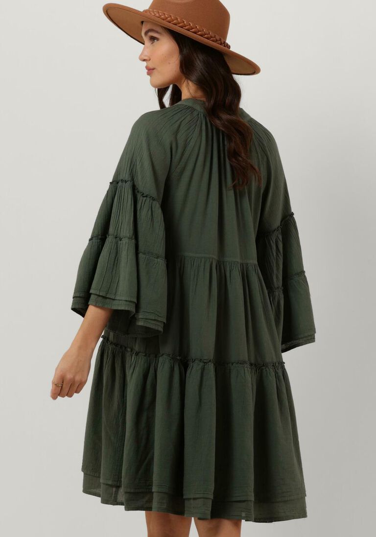 NEMA khaki nema mini jurk ruza