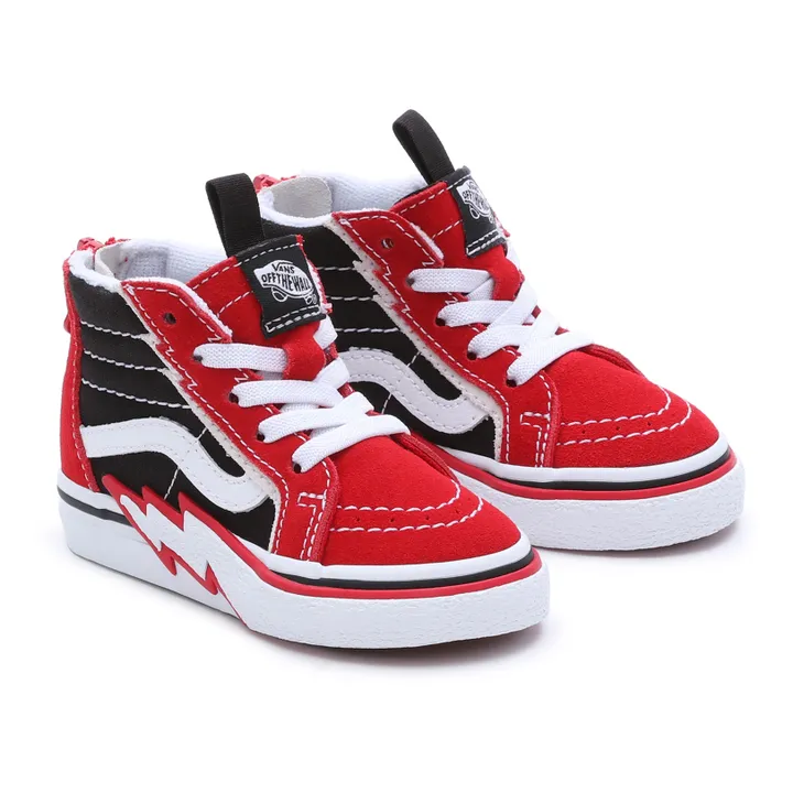 Vans Baskets Montantes Zip SK8-Hi Eclair | Rouge