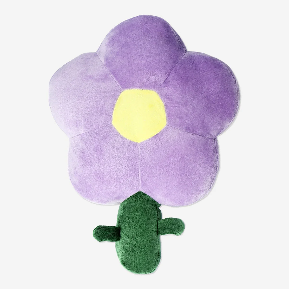 Blomsterformet pude