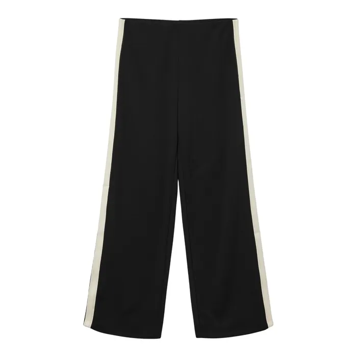 Vero Moda Berlin Mid Waist Wide Panel Broek Dames