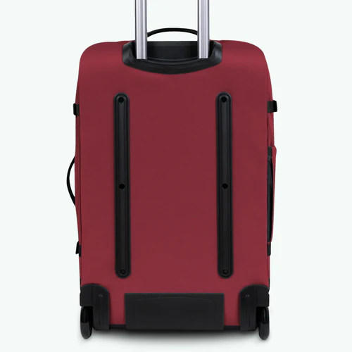 Valise souple 2 roues medium Sibiu bordeaux