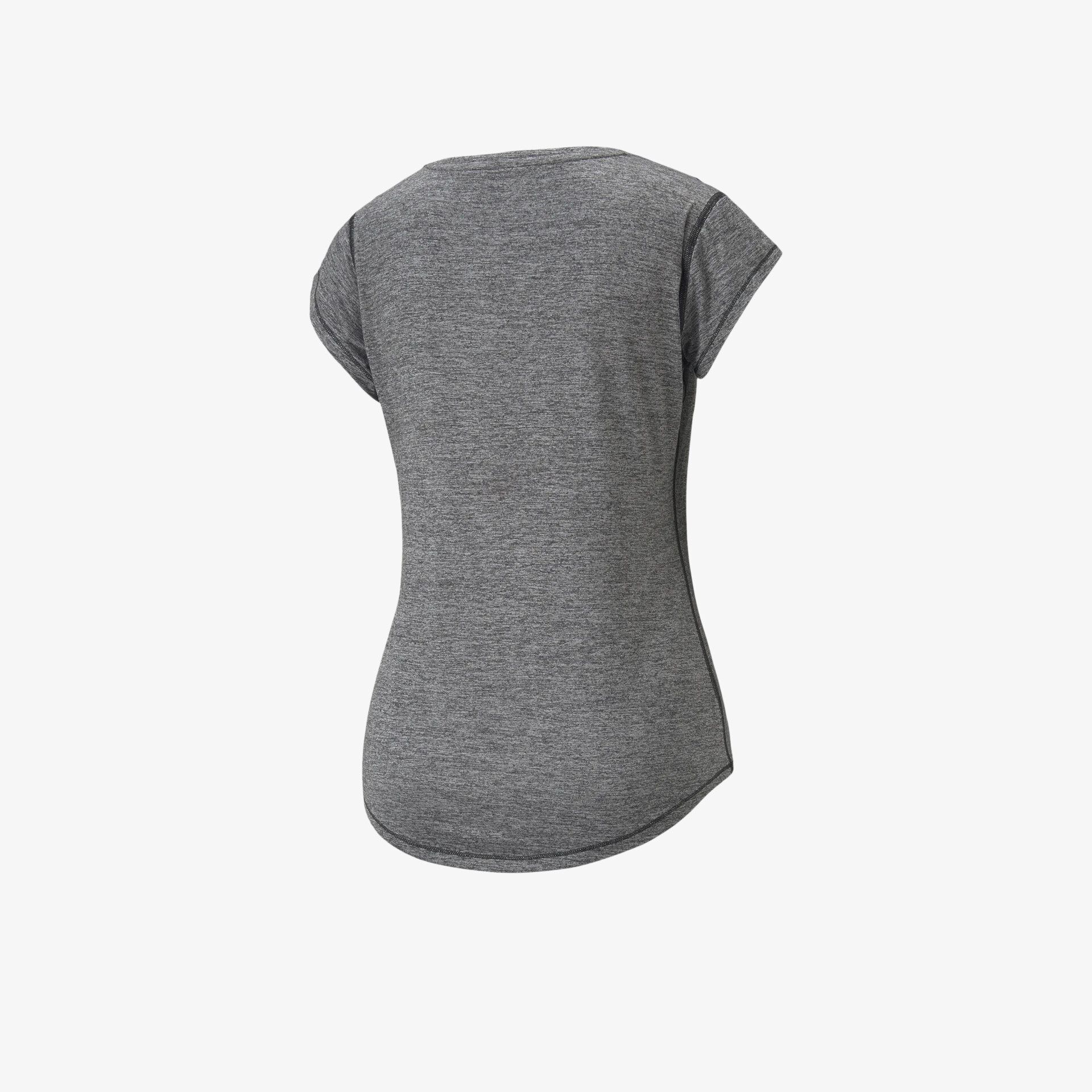 PUMA Train Favorite Heather Cat Damen T-Shirt grau
