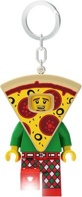 LEGO Iconic Pizza Nøkkelring med LED-light
