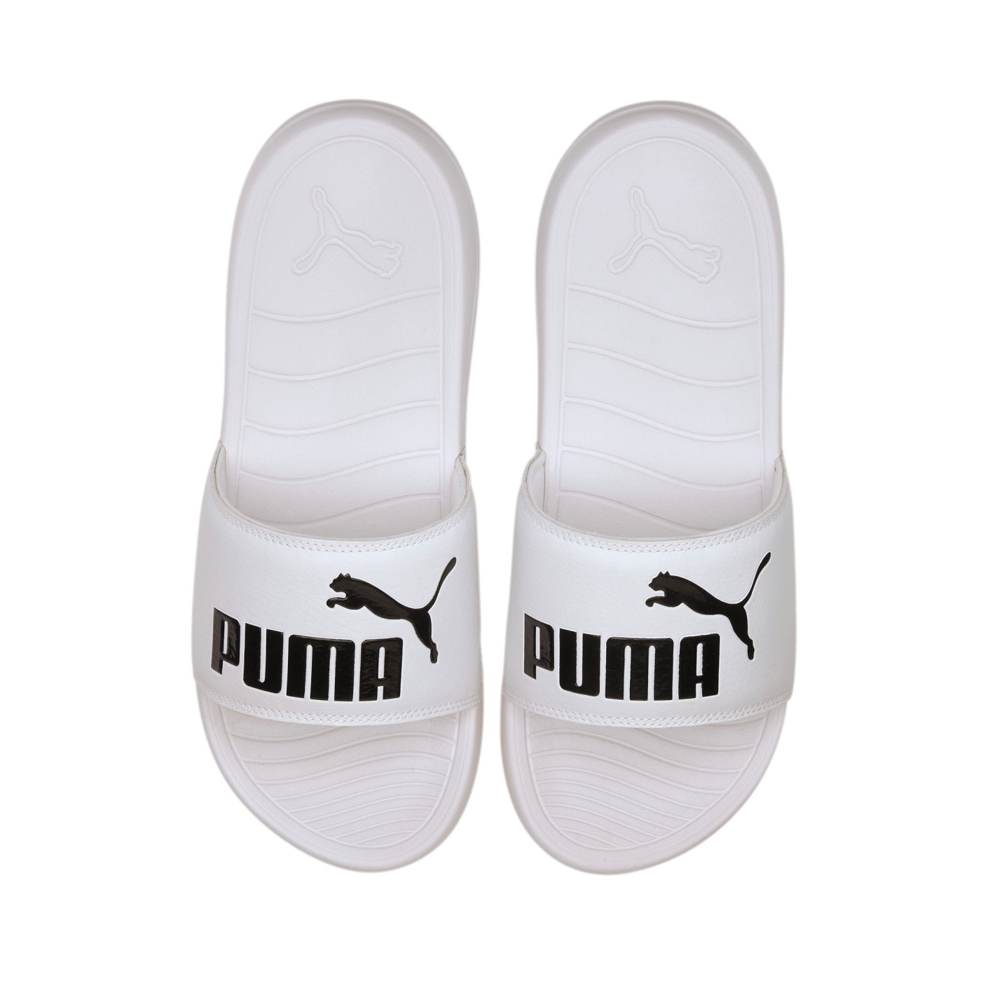 PUMA Popcat 20 Slippers Wit Zwart