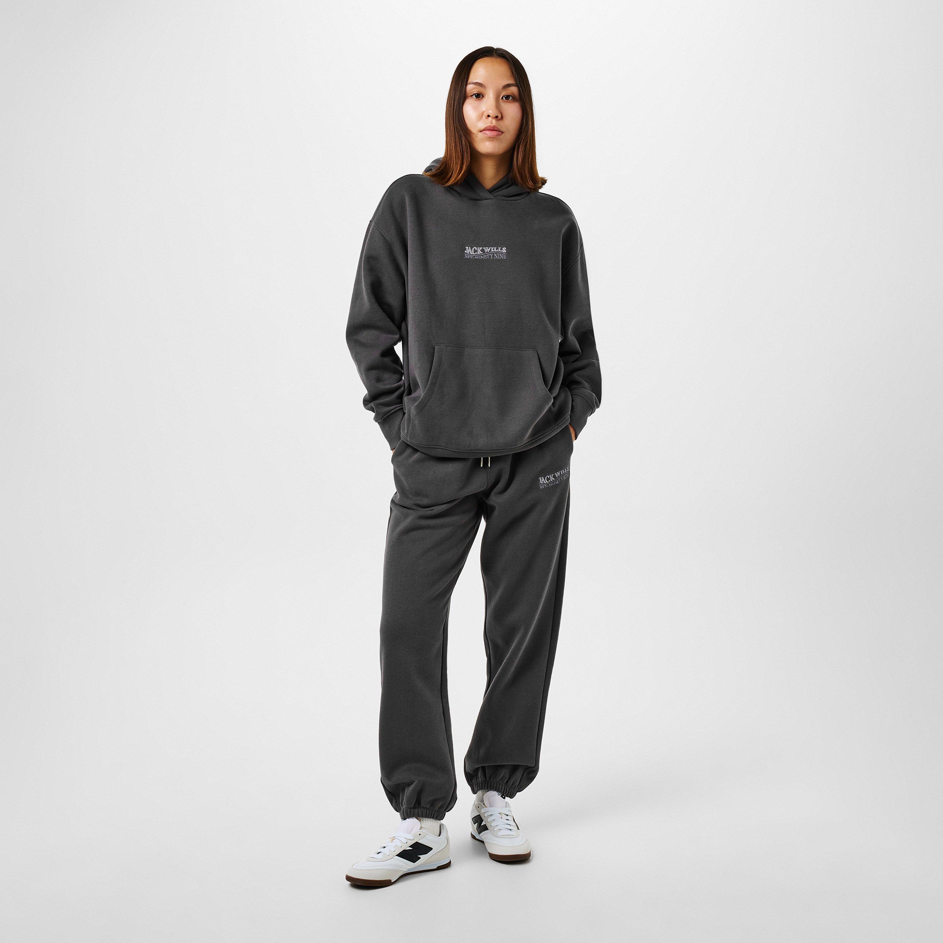 Jack Wills JW Embroidered Logo Hoodie