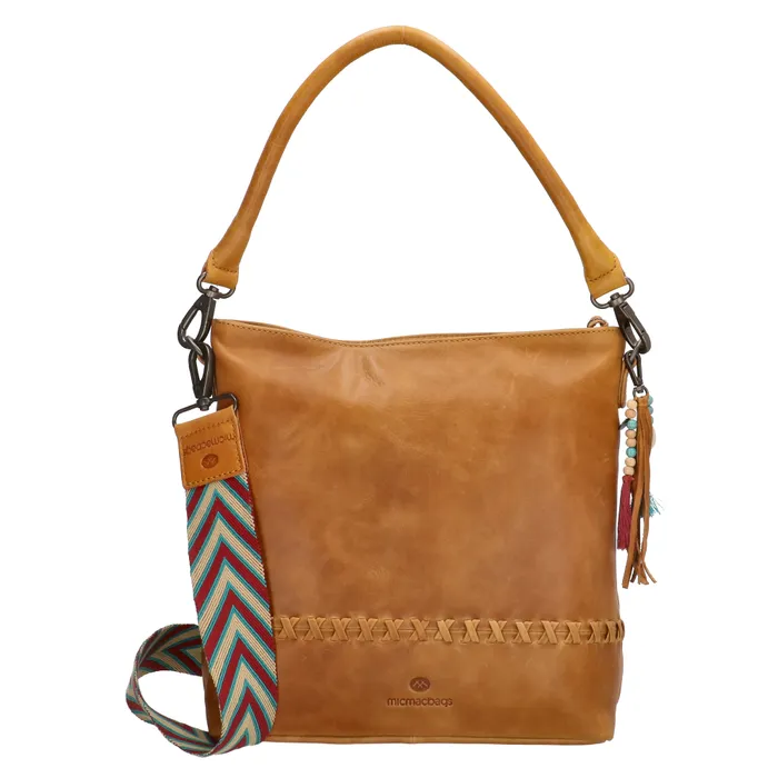 Micmacbags Friendship Schoudertas Okergeel