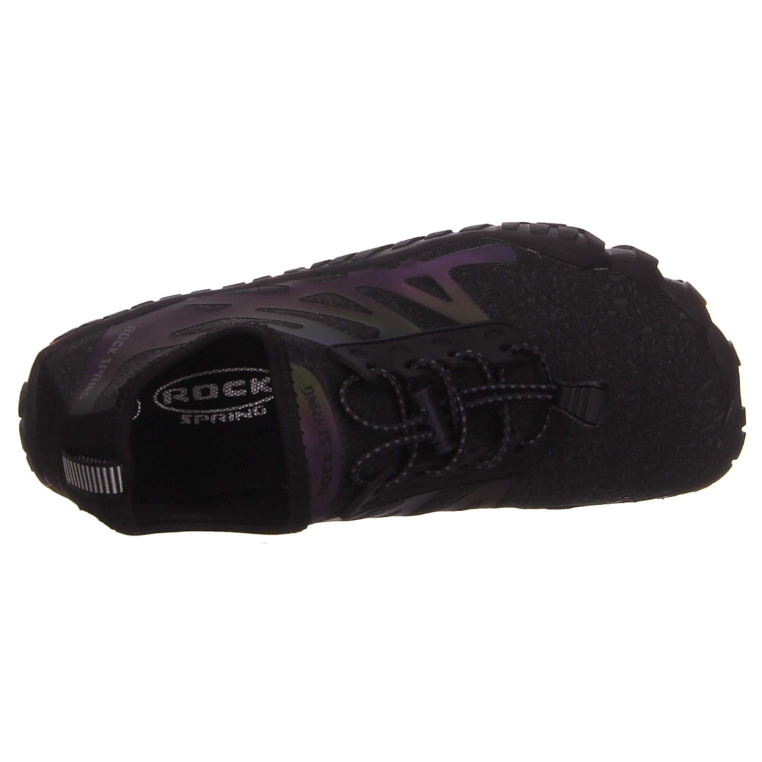 Rockspring Barfußschuh schwarz schwarz
