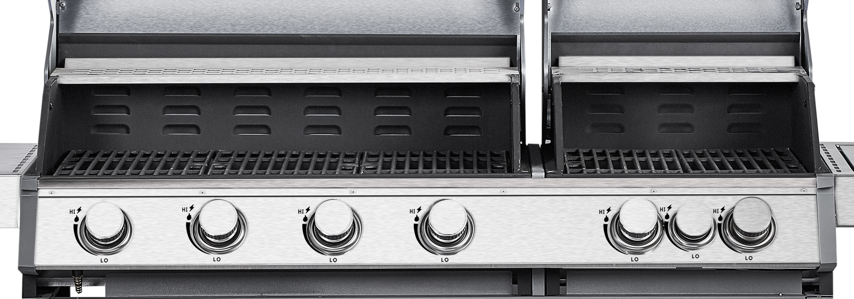 Gasgrill 6+1 Brenner