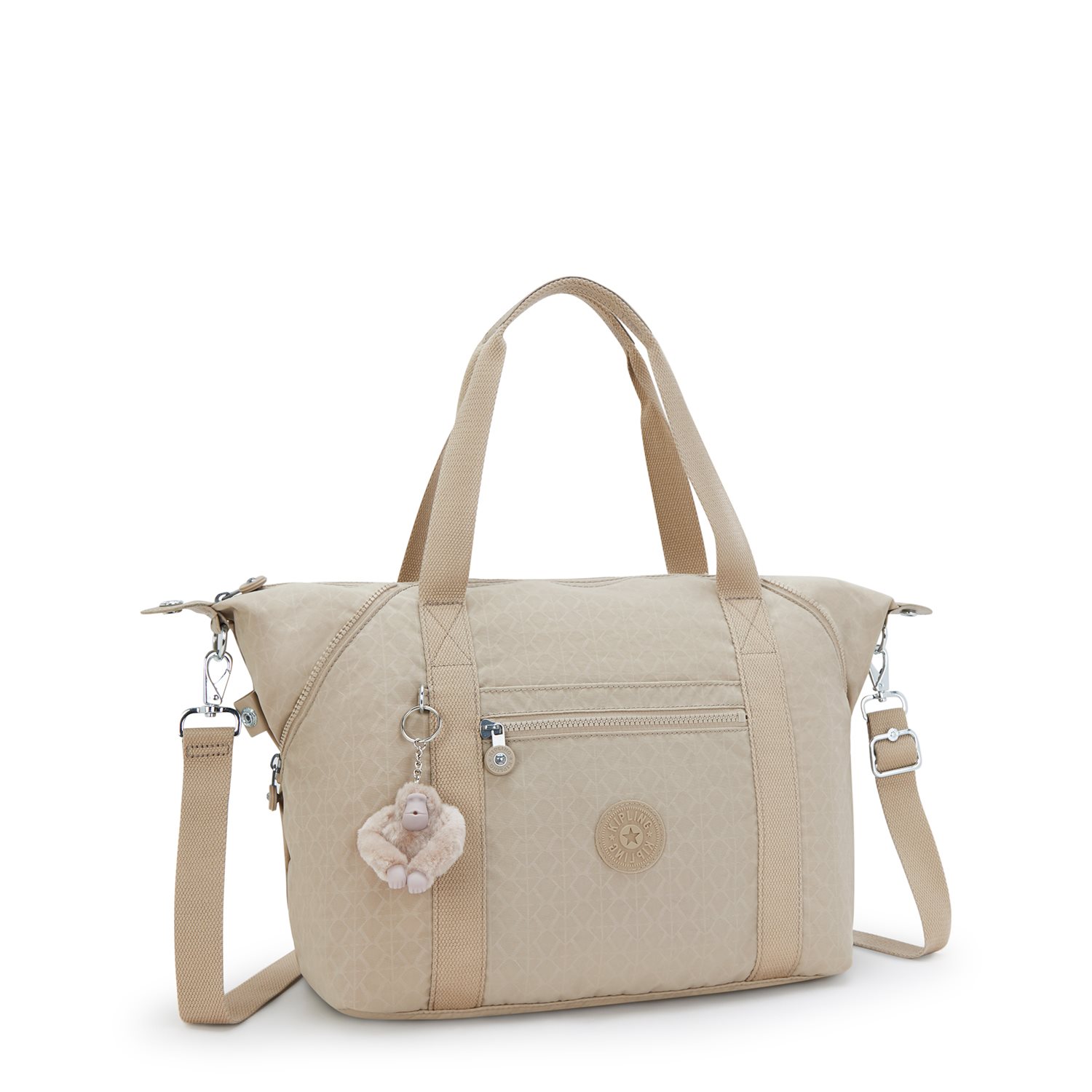 Kipling Art sign beige emb