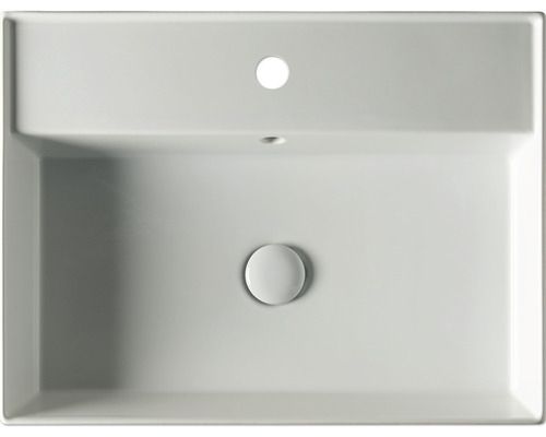 Jungborn QUATTRO wastafel 61 x 46 cm glanzend wit