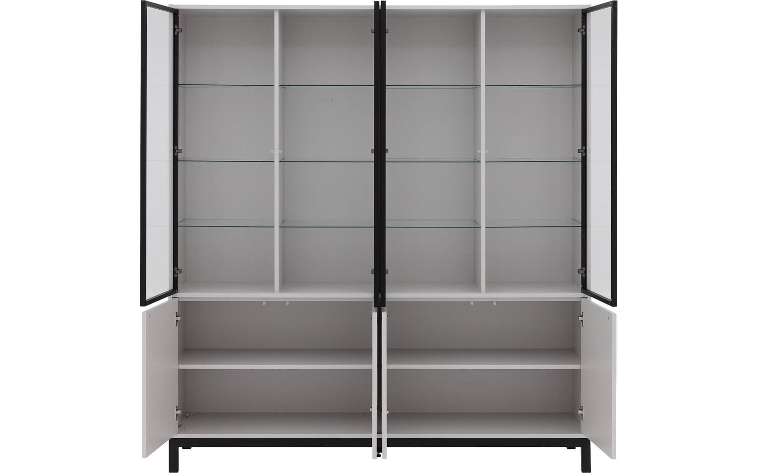Goossens vitrinekast Valencia in melamine