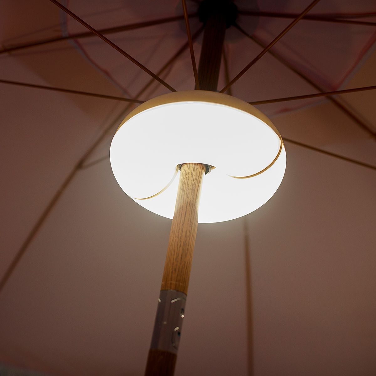 LED module wit dimbaar IP54 oplaadbaar RGBW met afstandsbediening - Lima