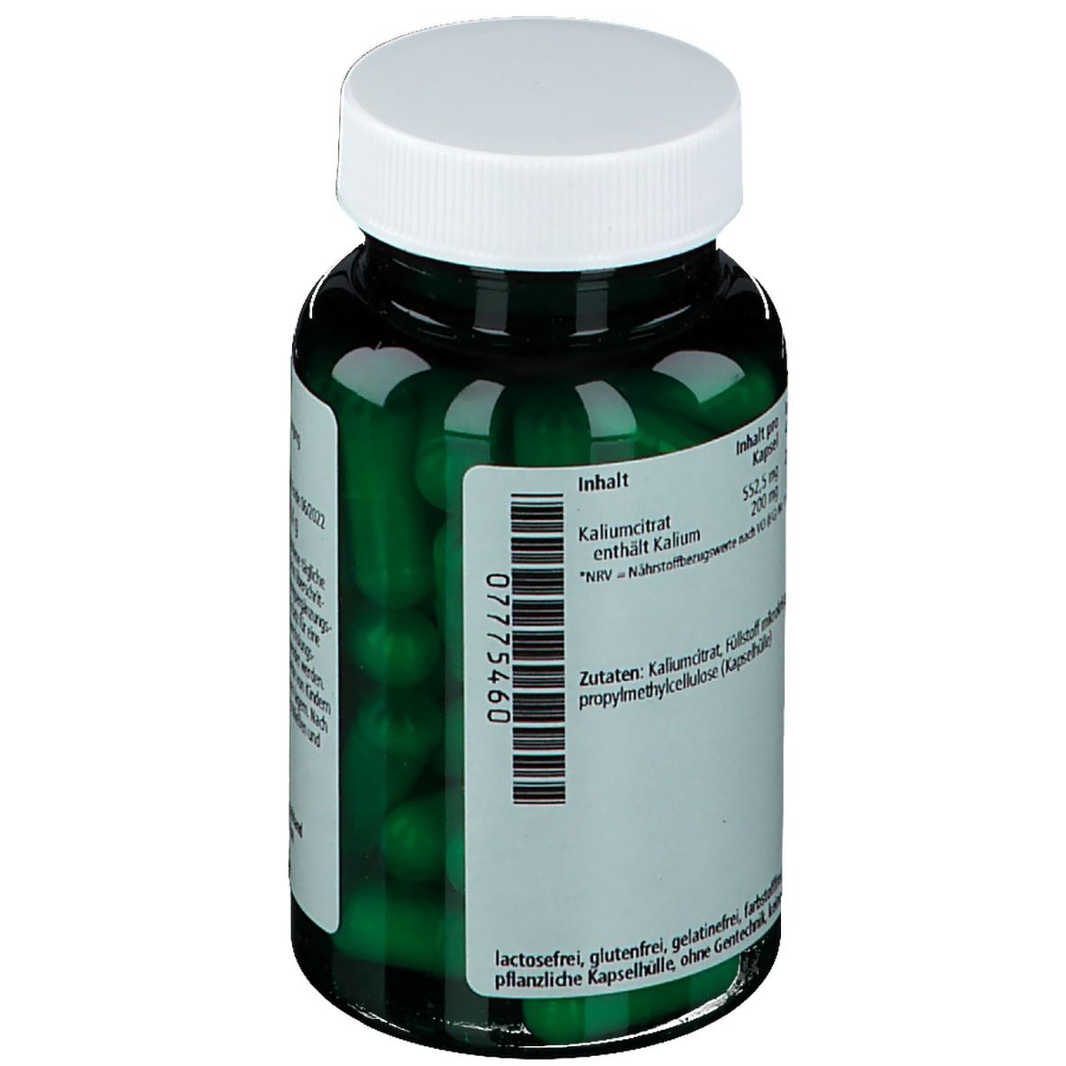 green line NUTRITHEKE Kalium 200 mg