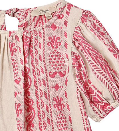 Fliink Bluse - Addie - Cloud Tänzerin Pink Stripe