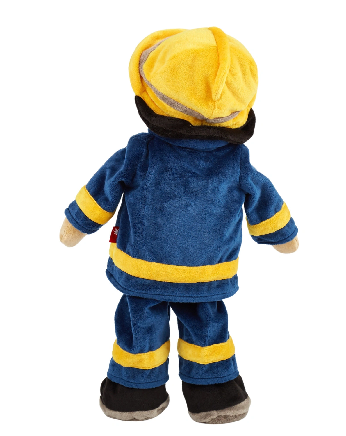 Soft-Puppe LERN-FEUERWEHRMANN (45cm) in blau