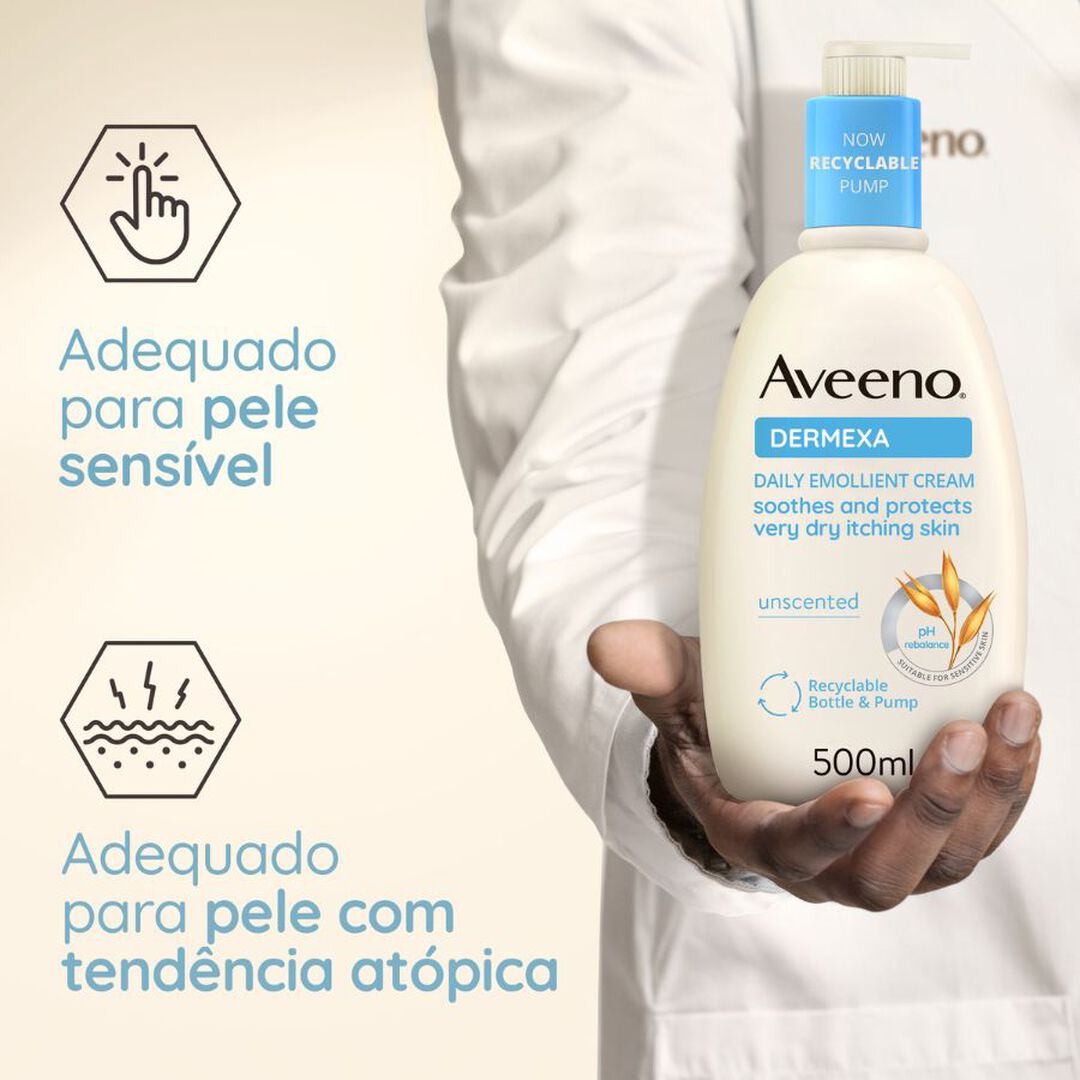 AVEENO  Aveeno Dermexa - Creme Emoliente - 500ml