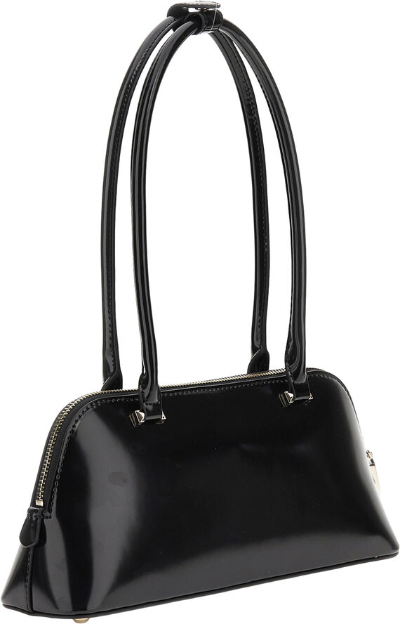 GUESS ARNELA SHOULDER SATCHEL Black