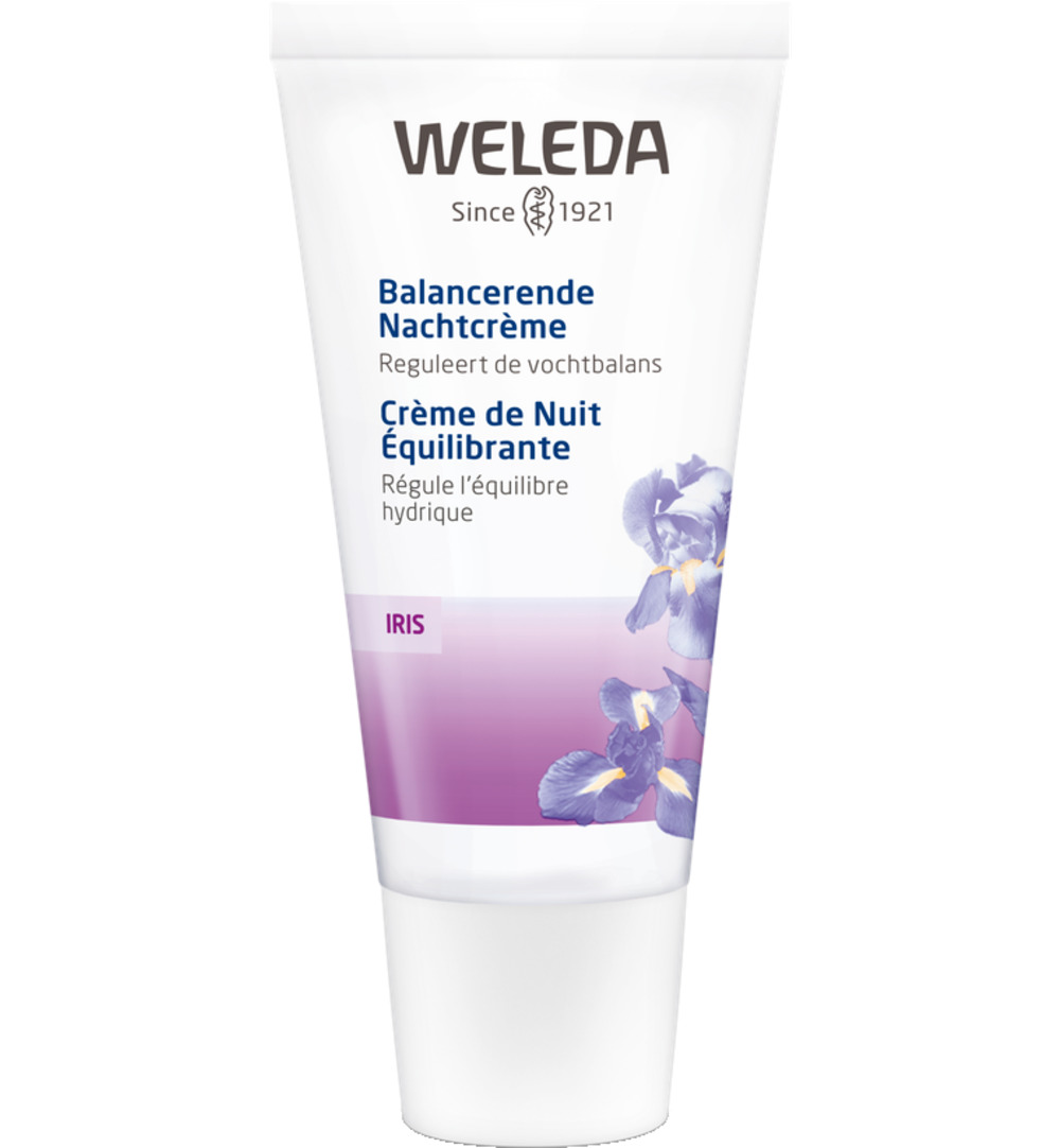 WELEDA Iris balancerende nachtcreme (30 ml)