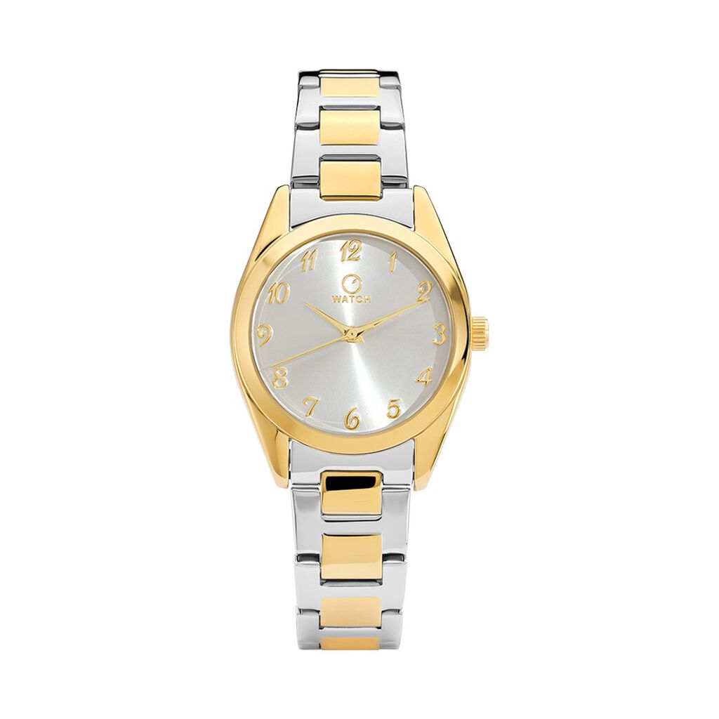 Montre O Watch Colored Argenté