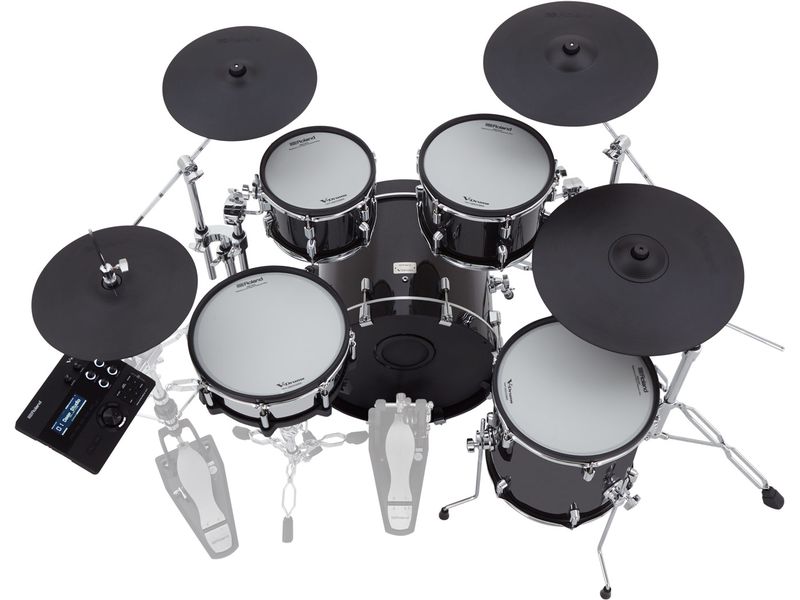 Roland E-Drum VAD507 Digitales Schlagzeug in akustischem Design