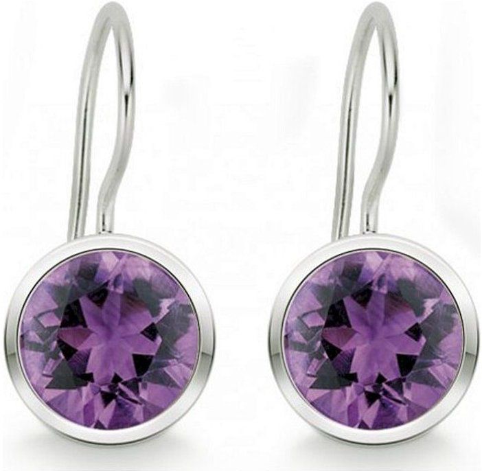 Quinn - 035804933 - Oorbellen - Zilver - Amethist - Dames