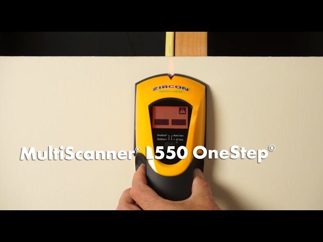 Zircon MultiScanner L550c OneStep Multifunctionele muurscanner - 100mm