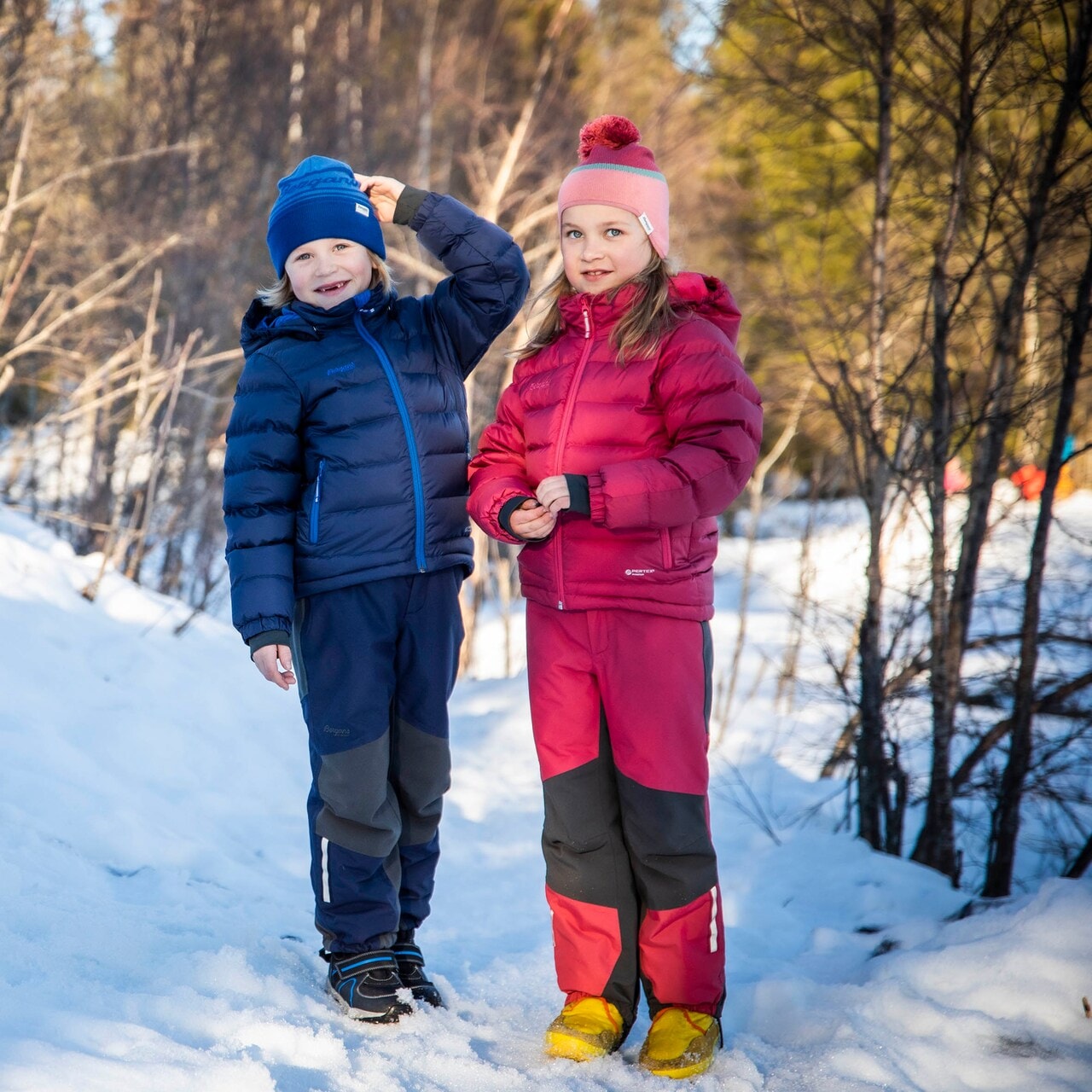 Bergans Down Kids Jacket<br>Varm og behagelig dunjakke!