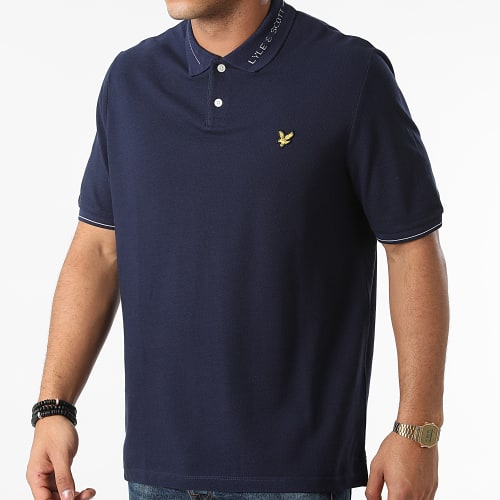 Polo Manches Courtes SP1357V Bleu Marine