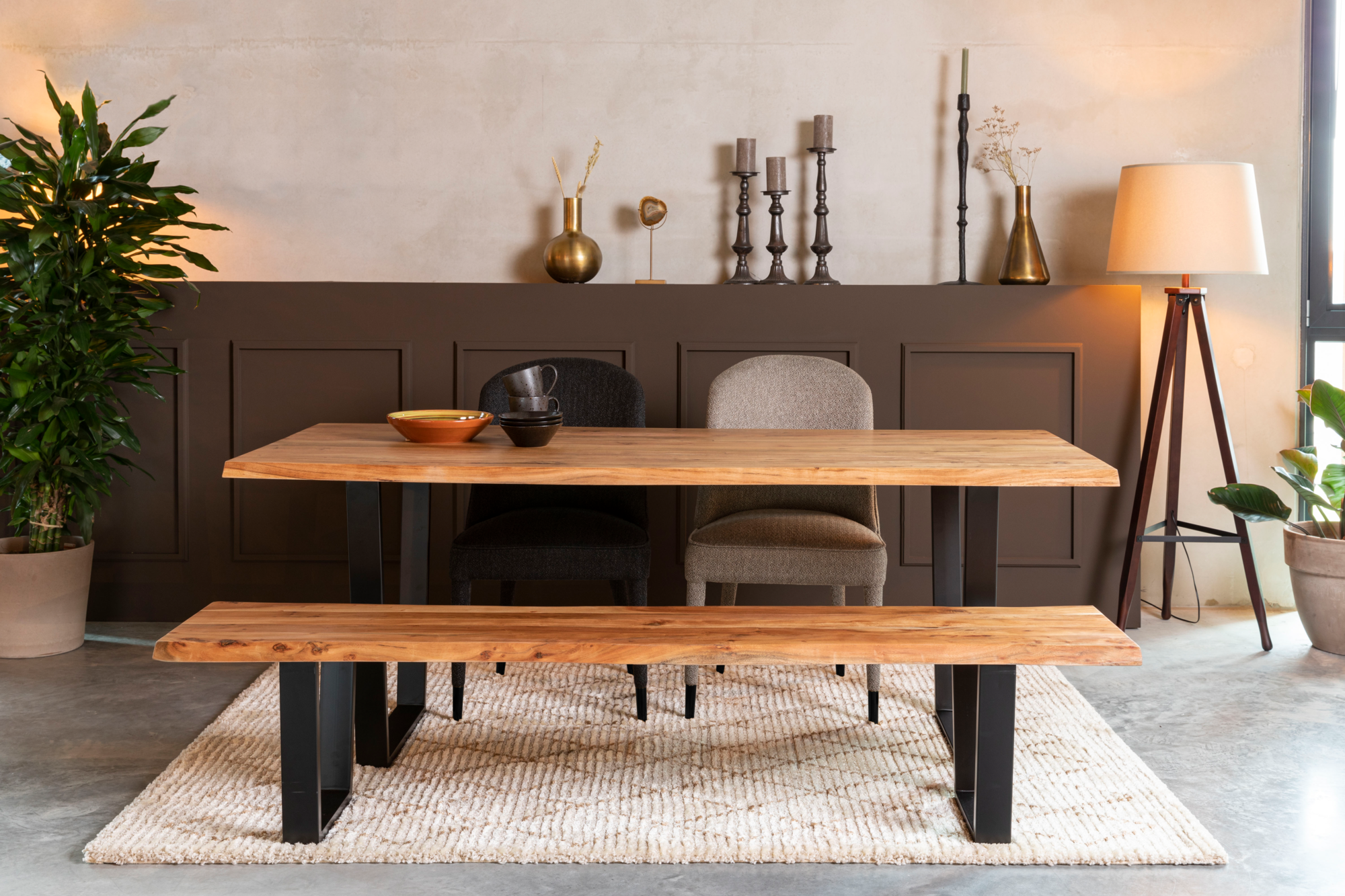 Dutchbone eettafel Aka  200x90 cm