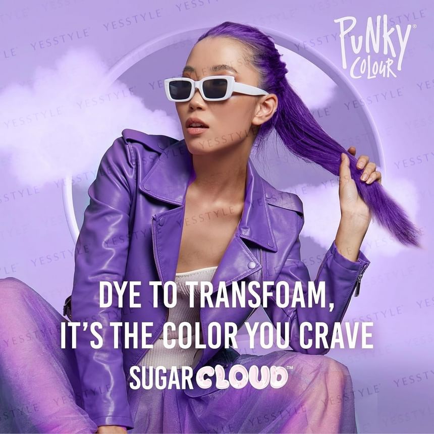 Punky Colour - Sugar Cloud Semi Permanente Schuimkleur Poprock