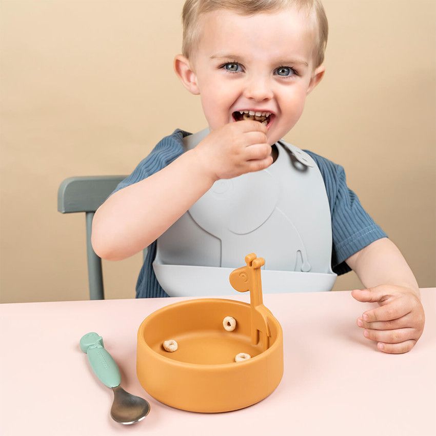 Coffret premier repas Deer Friends - Multicolore - Ecru