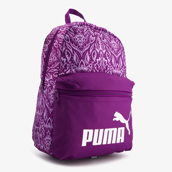 Puma Phase rugtas paars met all over print