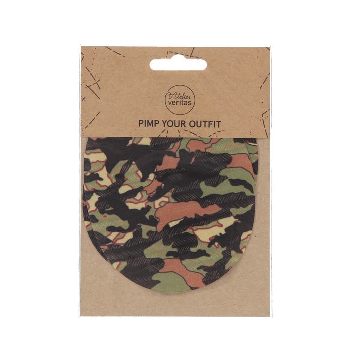 Atelier Veritas-Set 2 patches camouflage 12x9,5cm