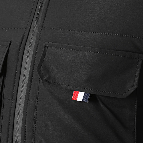 Veste Zippée A Capuche 5073KY Noir