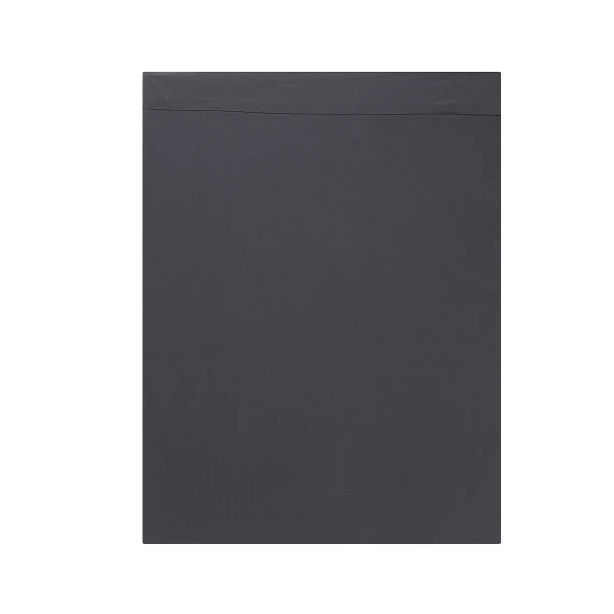 Drap plat Studio Coton Carbone