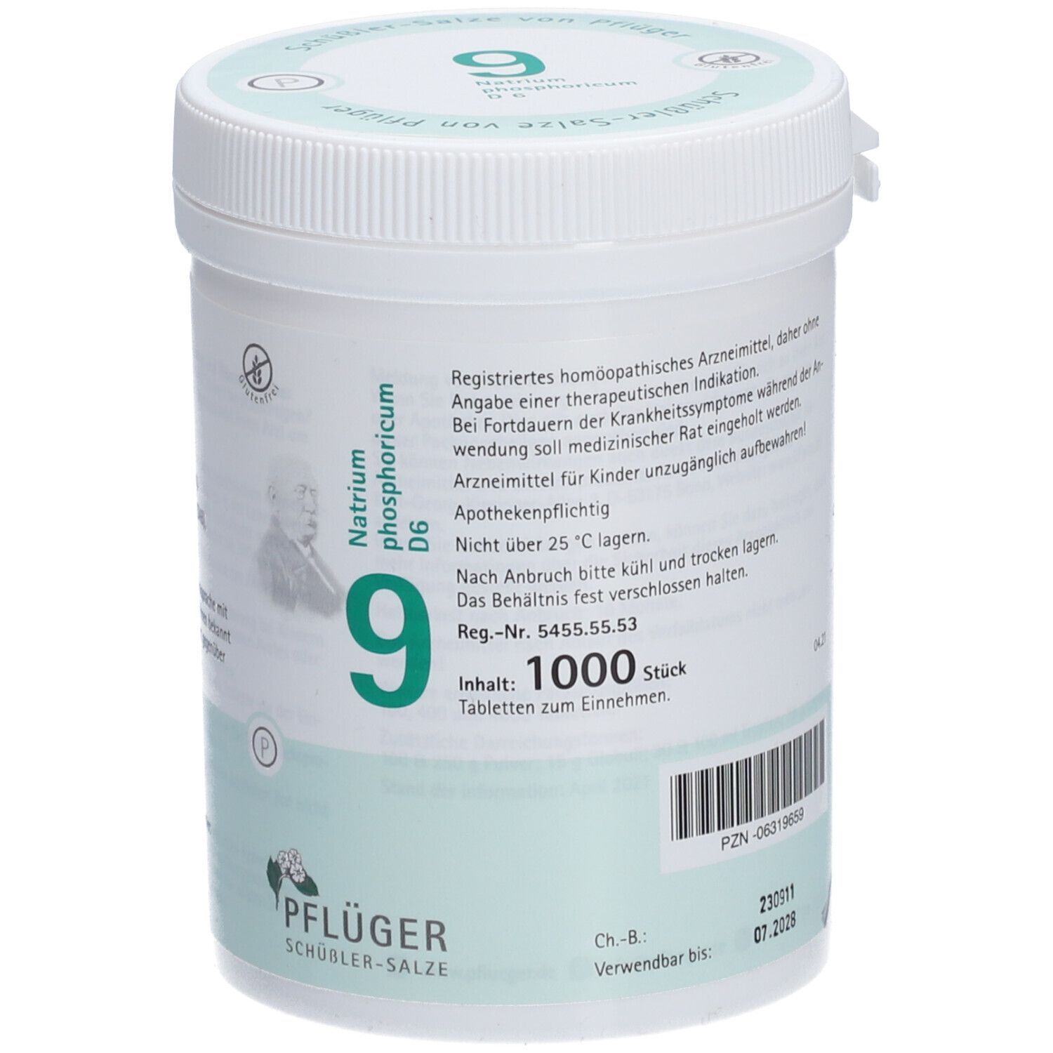 Biochemie Pflüger® Nr. 9 Natrium phosphoricum D6 Tabletten