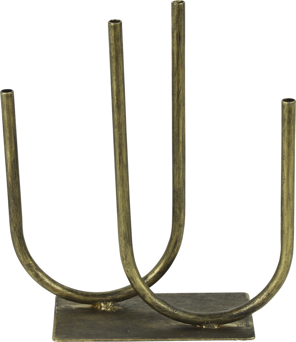 Countryfield vaas Liselle messing 8,2 x 21 x 23,8 cm