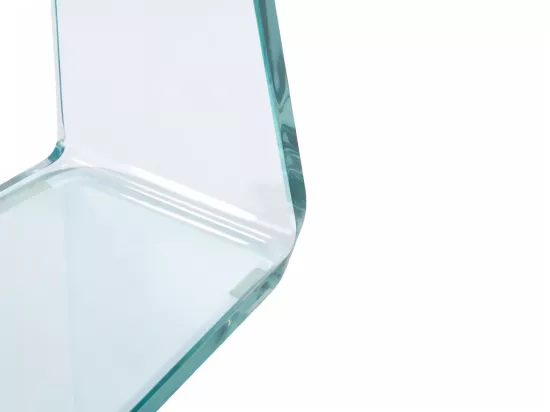 Table d'appoint en verre trempé - ERVILA