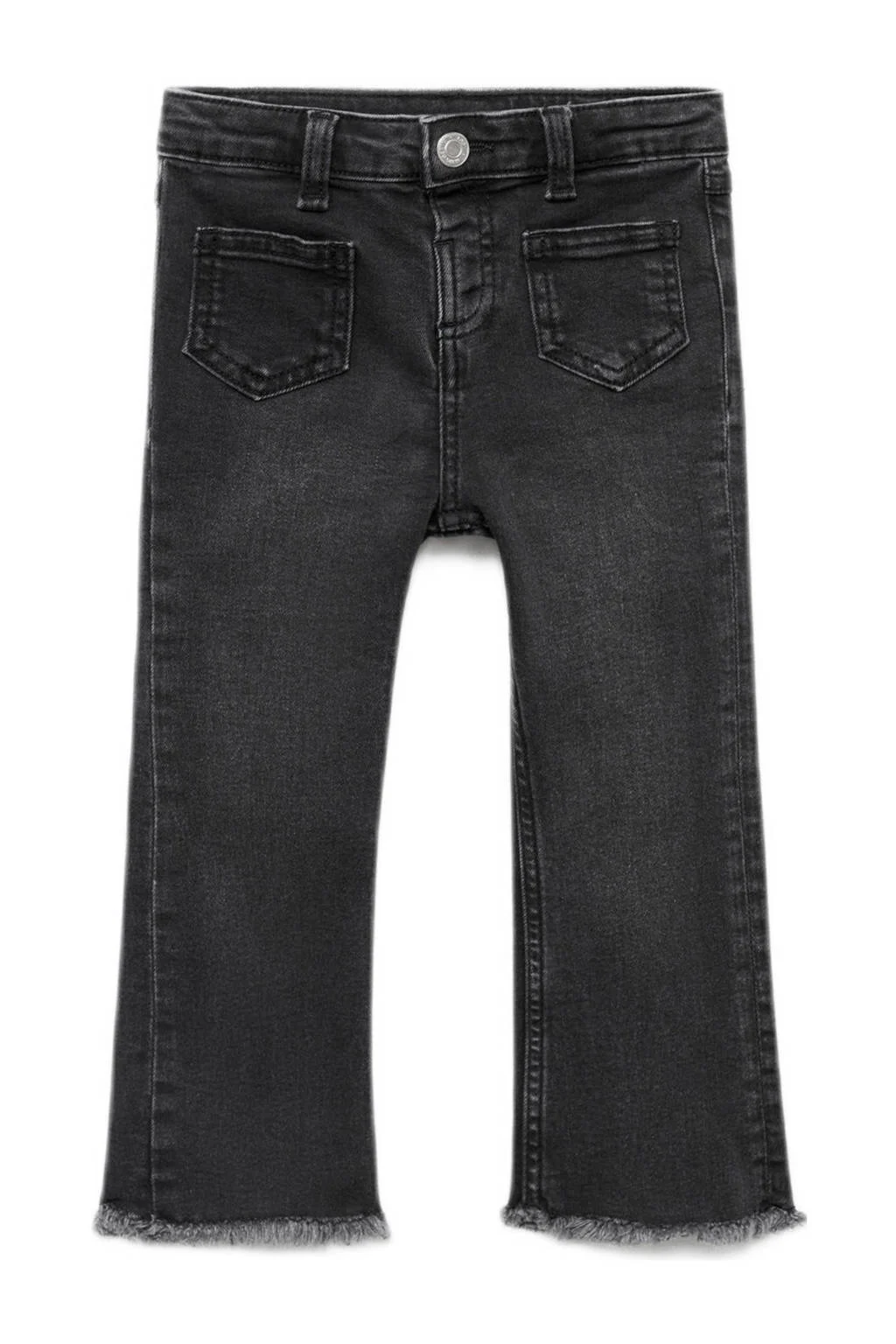 Mango Kids flared jeans grey denim