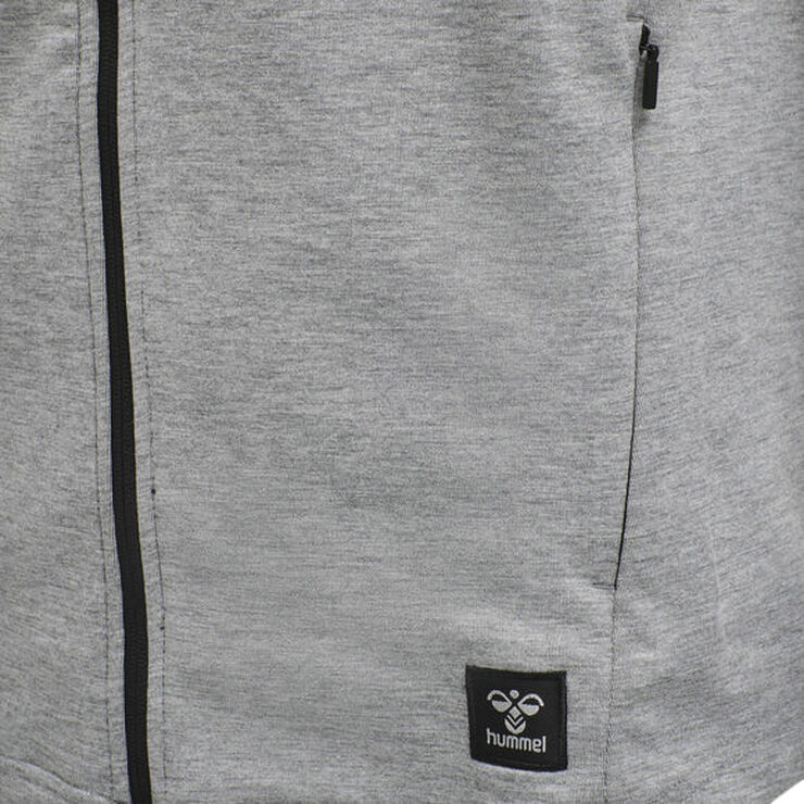 Hummel hmlTROPPER Zip Trøje Grå