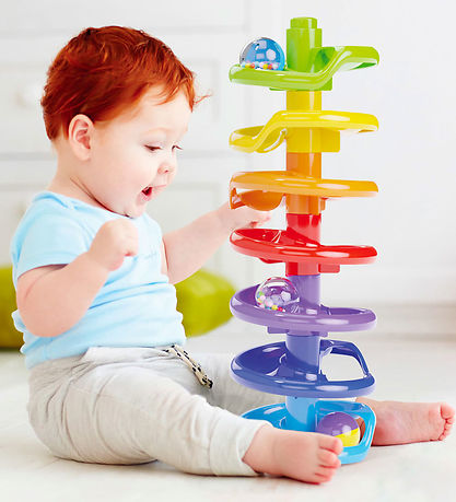Quercetti Kuglebane - Spiral Tower - 10 Dele - 6501